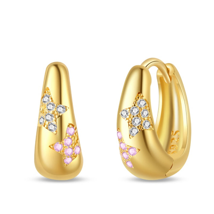 Aretes Mariposa de Piedras