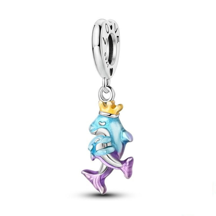 Charm Familia de Delfines