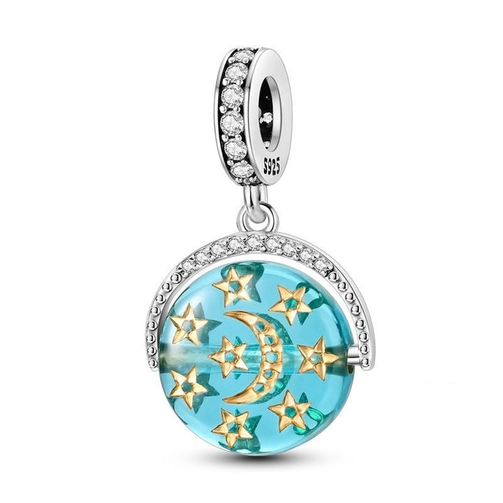 Charm Luna y Estrella Giratoria