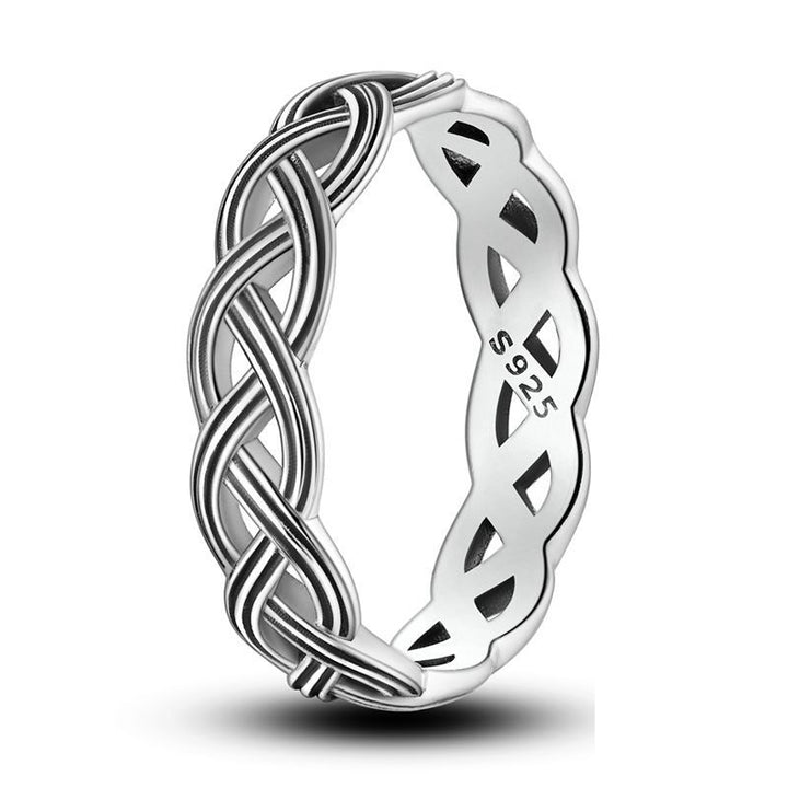 Anillo Trenza Elegante