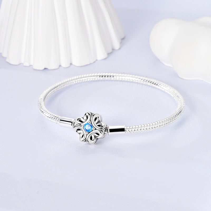 Pulsera Flor Azul