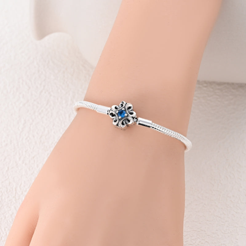 Pulsera Flor Azul