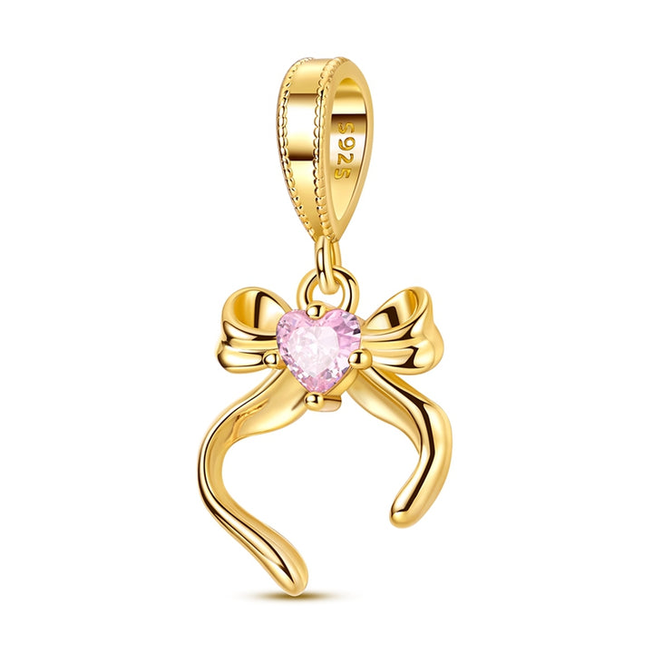 Charm Moño Dorado