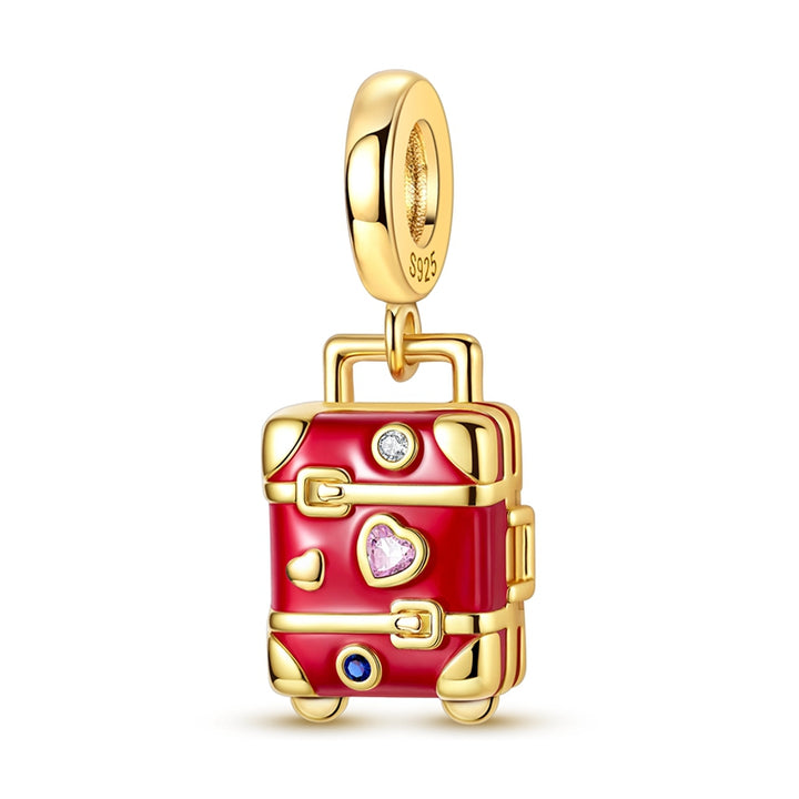 Charm Maleta Roja