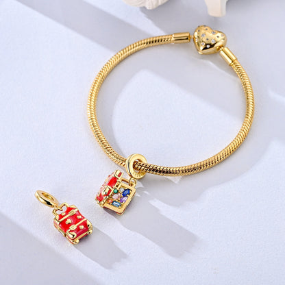 Charm Maleta Roja
