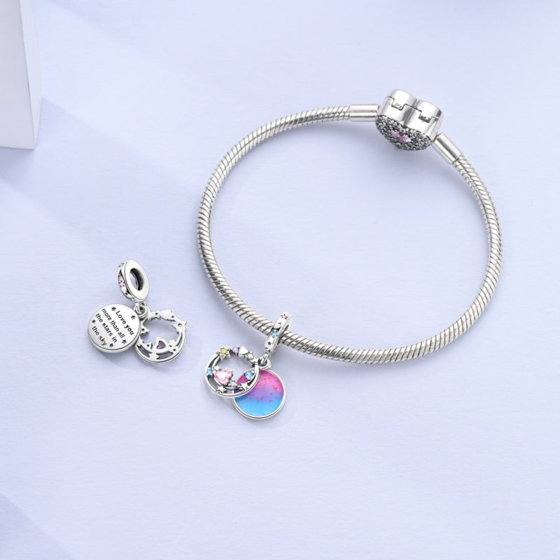 Charm Galaxia Rosa