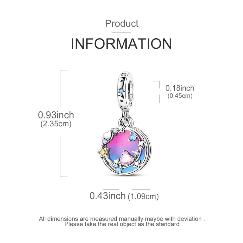 Charm Galaxia Rosa