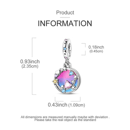 Charm Galaxia Rosa