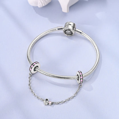 Cadena de Seguridad Corazon & Llave