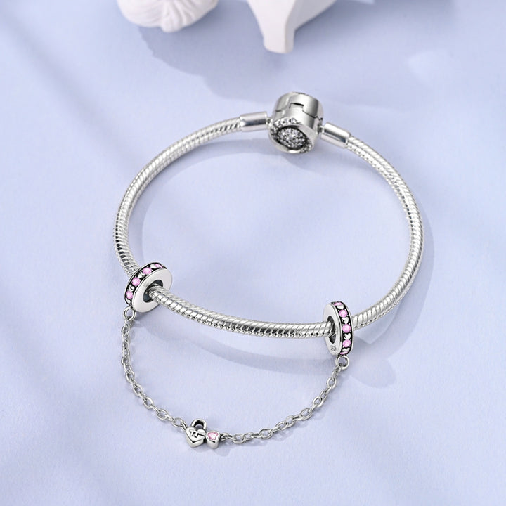 Cadena de Seguridad Corazon & Llave