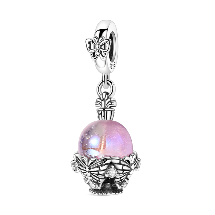 Charm Esfera Rosa
