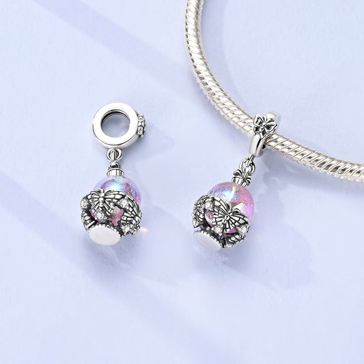Charm Esfera Rosa