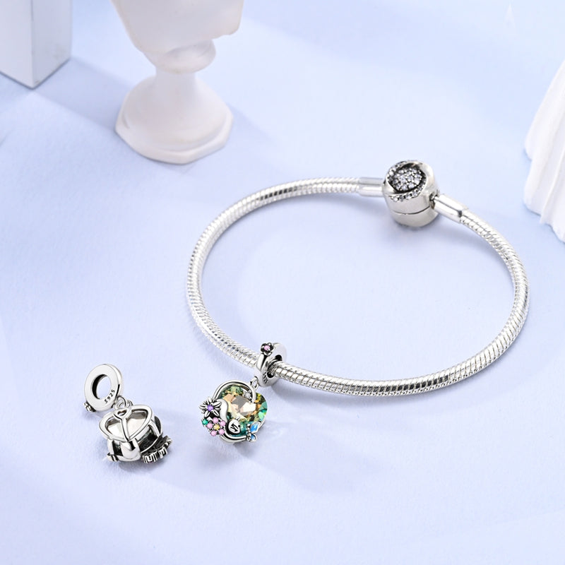 Charm Corazon Multicolor & Gatito