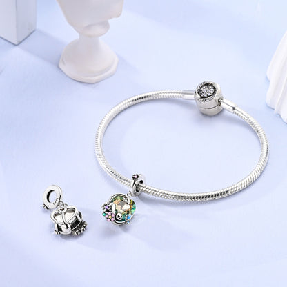 Charm Corazon Multicolor & Gatito