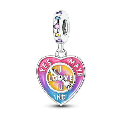 Charm Brujula "I Love U"