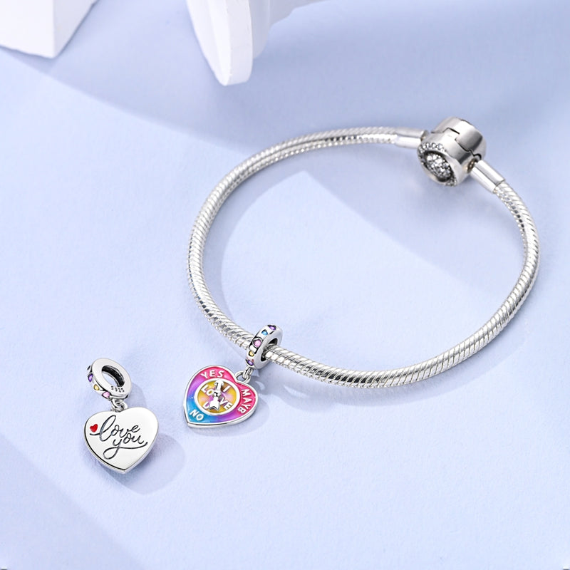 Charm Brujula "I Love U"