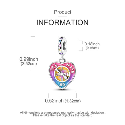 Charm Brujula "I Love U"