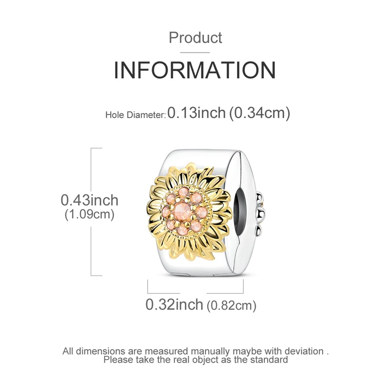 Clip Flor Dorada