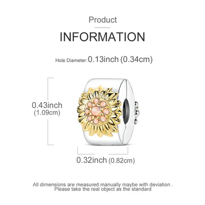 Clip Flor Dorada
