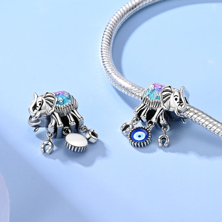 Charm Elefante & Ojo Turco