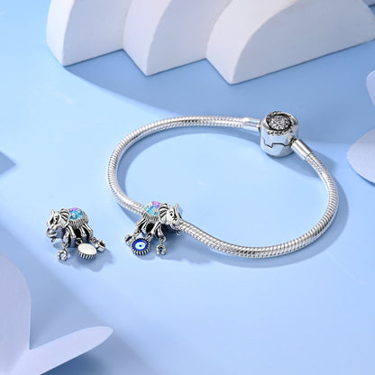 Charm Elefante & Ojo Turco