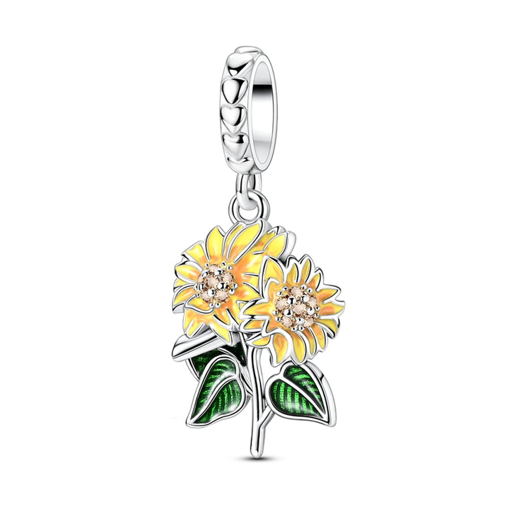 Charm Par de Flores