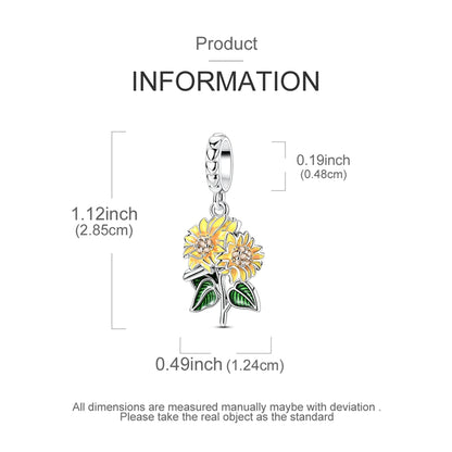 Charm Par de Flores