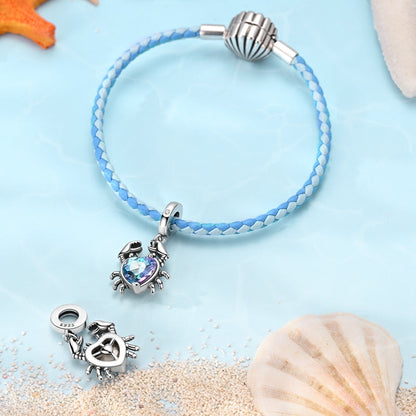 Charm Corazon & Cangrejo
