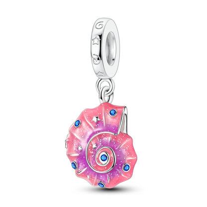 Charm Caracola Rosa