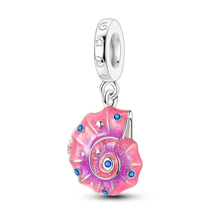 Charm Caracola Rosa