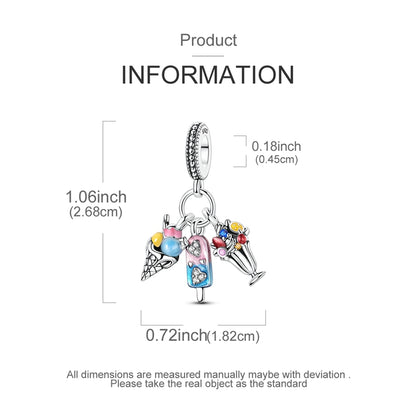 Charm Colgante Helados
