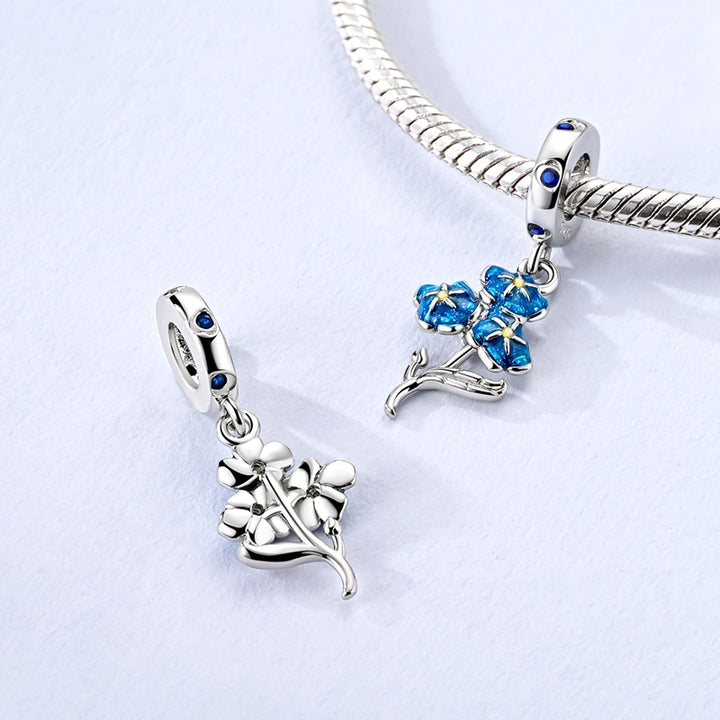 Charm Flores Azul