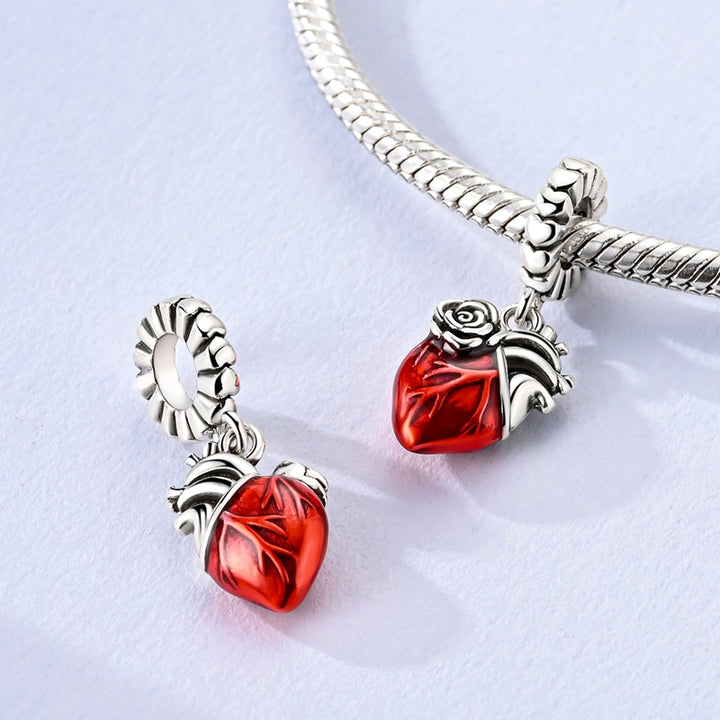 Charm Corazon Rojo