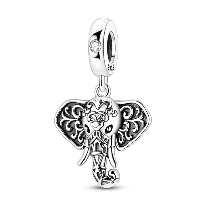 Charm Elefante Plateado