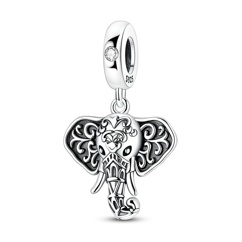 Charm Elefante Plateado