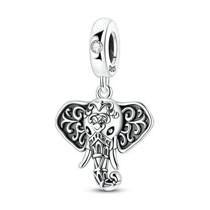 Charm Elefante Plateado