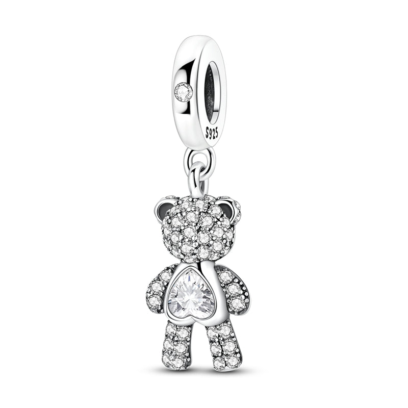 Charm Osito Diamantado