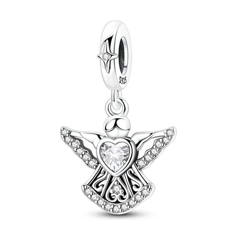 Charm Angel Con Corazon