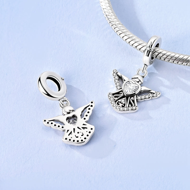 Charm Angel Con Corazon