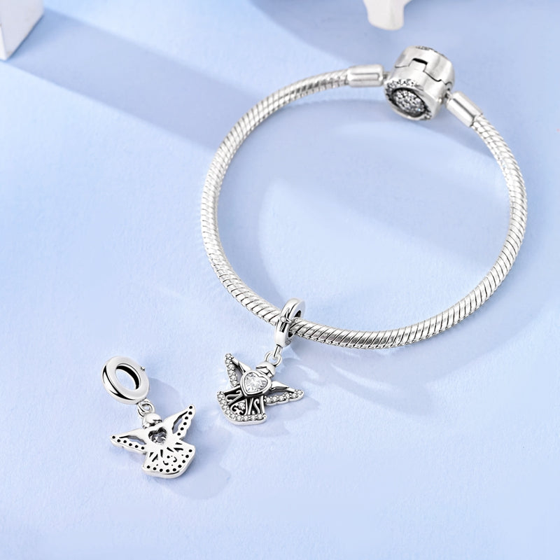 Charm Angel Con Corazon