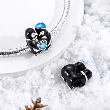 Charm Pareja de Pingüinos