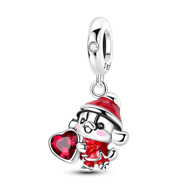 Charm Corazon Navideño