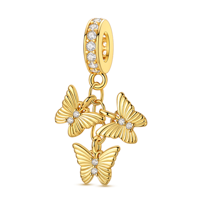 Charm Mariposas Doradas