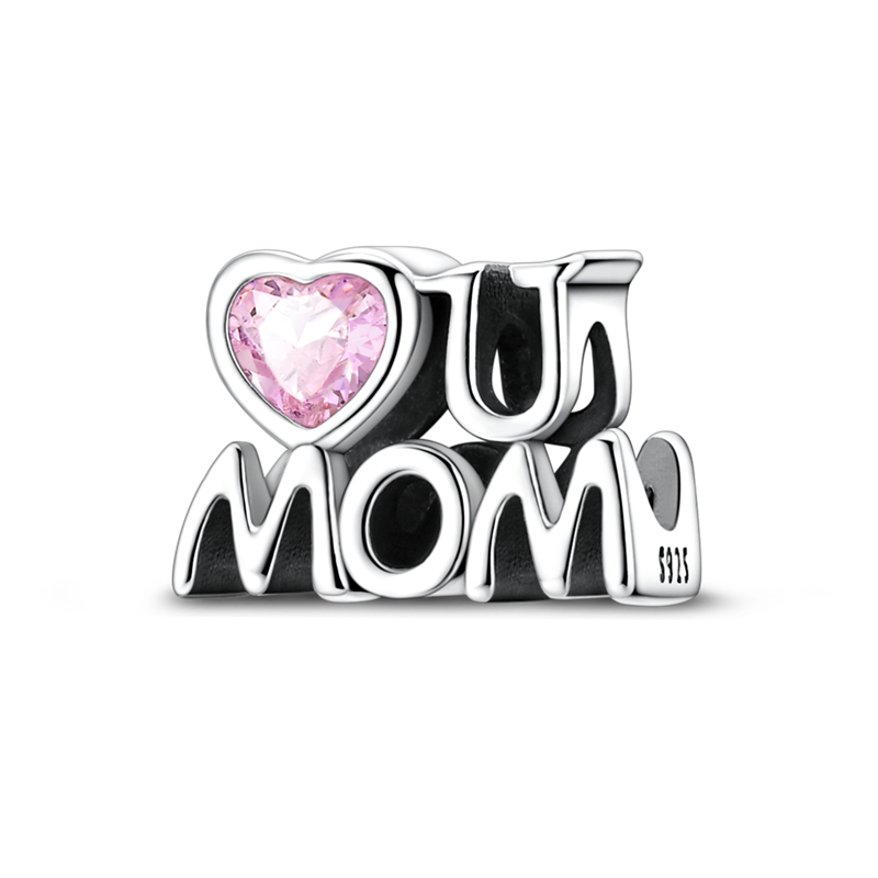 Charm Mom Plateado