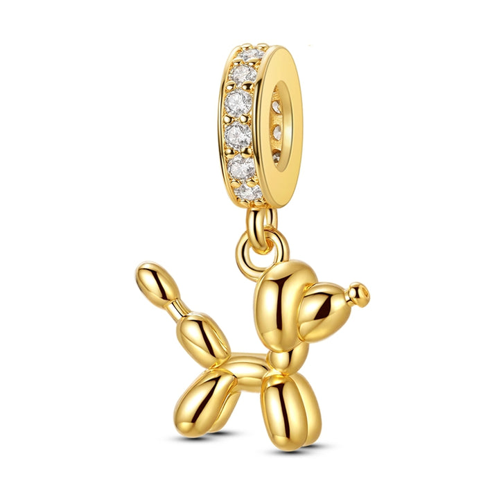 Charm Globo Dorado