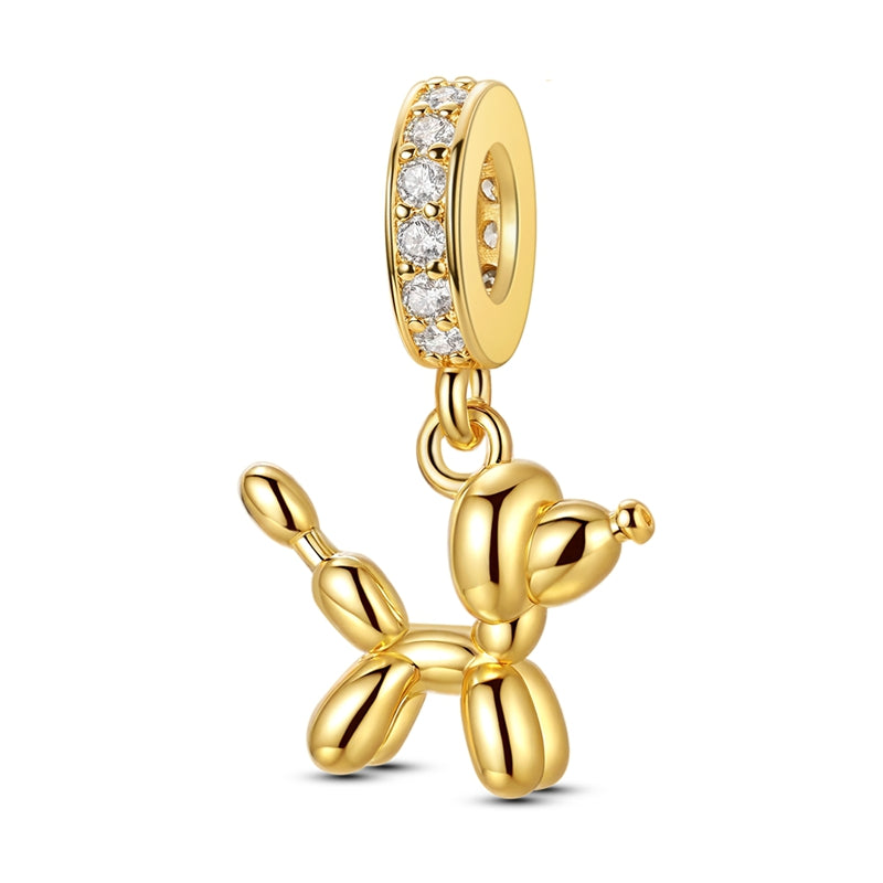 Charm Globo Dorado