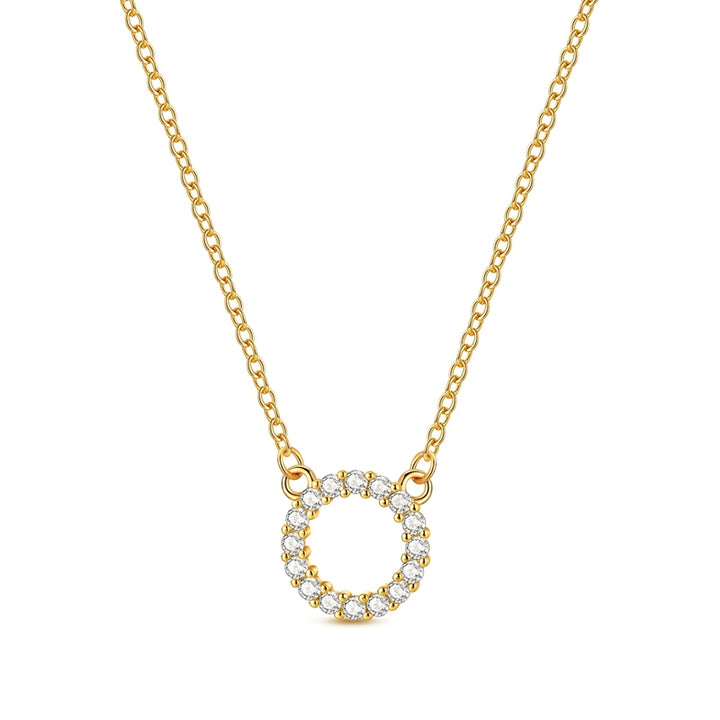 Collar Circular Diamantado