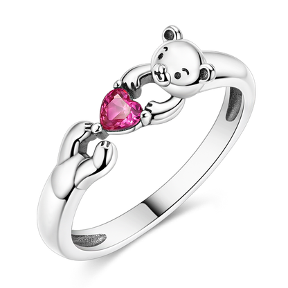 Anillo Nutria con Corazón