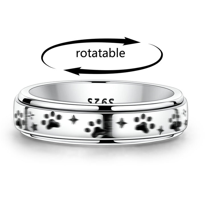 Anillo Huella de Perrito