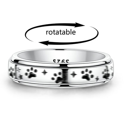 Anillo Huella de Perrito